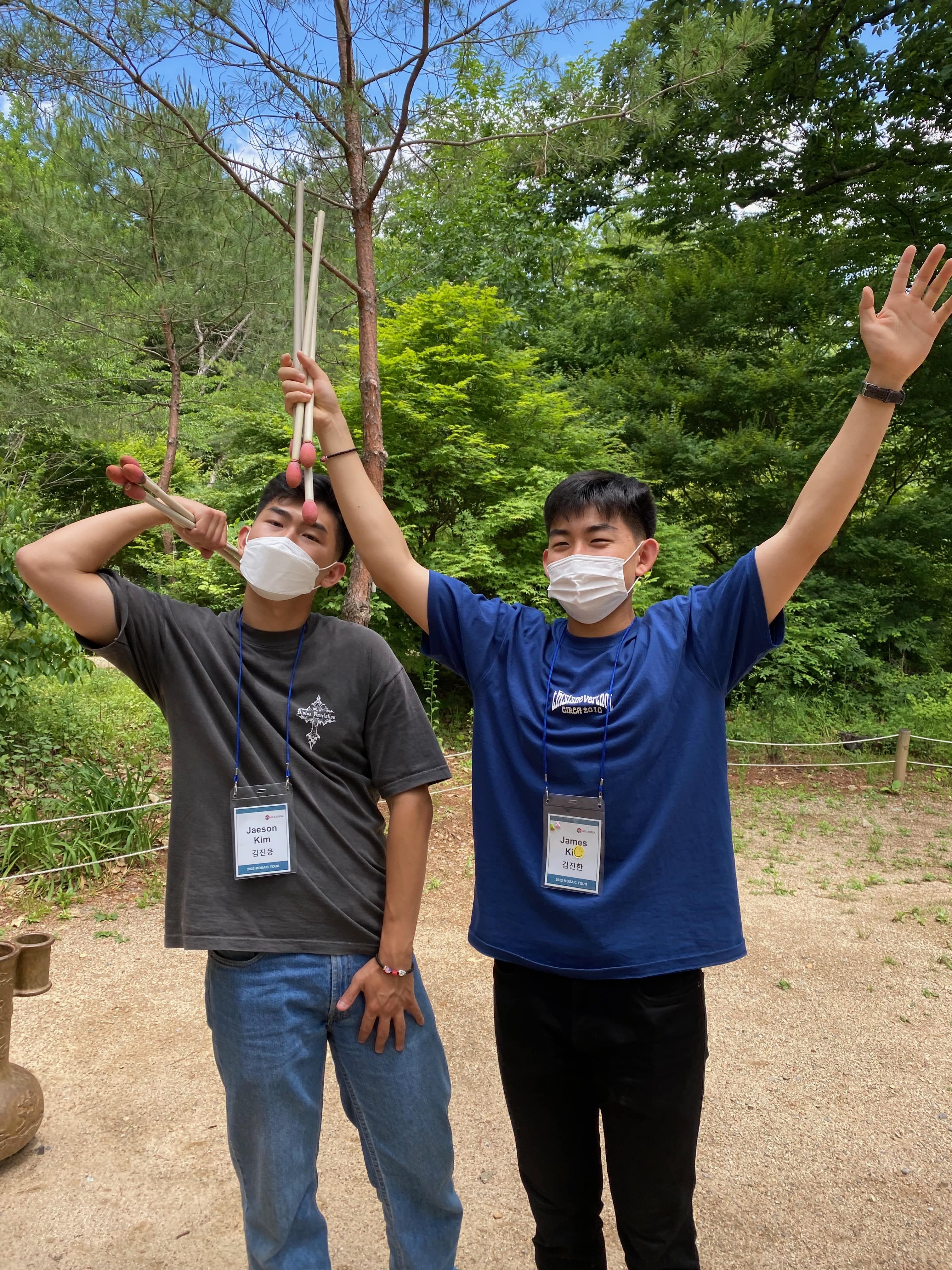 Me and bro being very cool